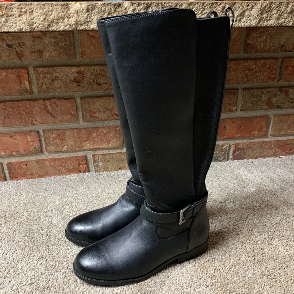 A New Day Shoes•Faux Leather Boots